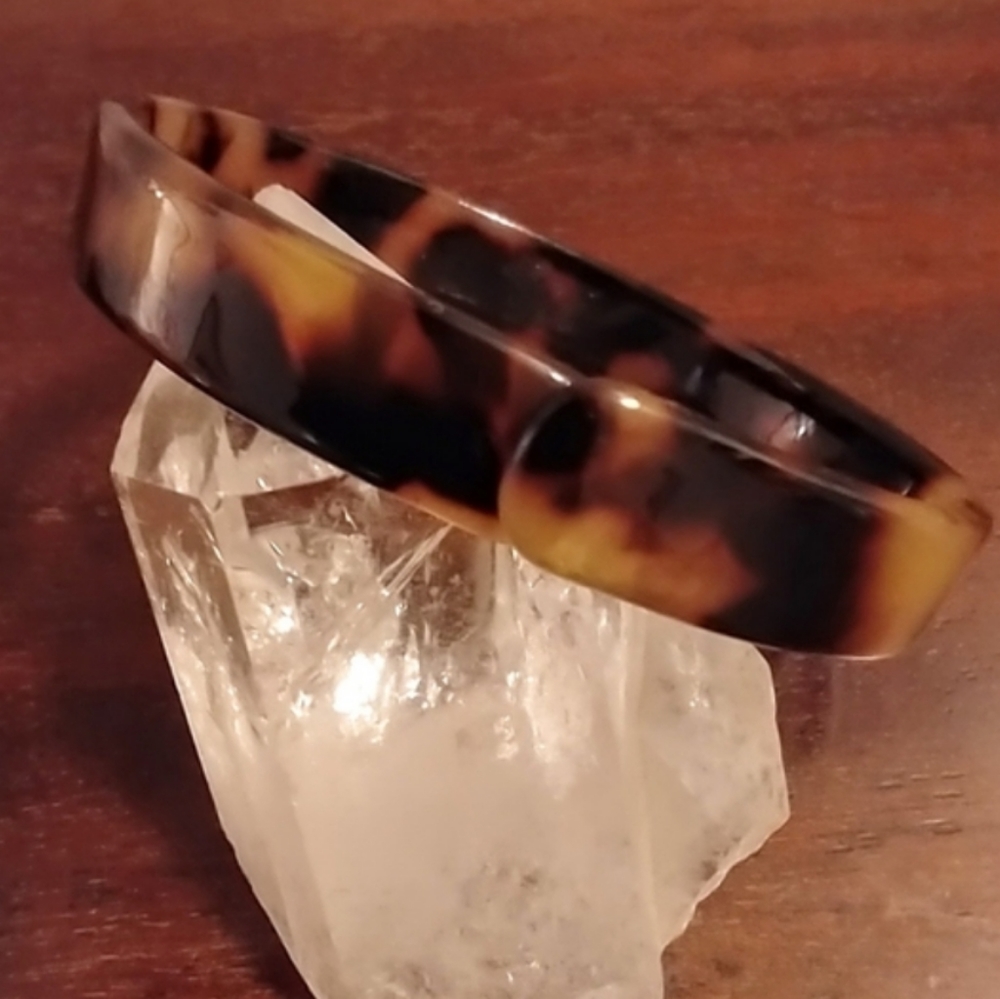 Faux turtle shell bracelet
